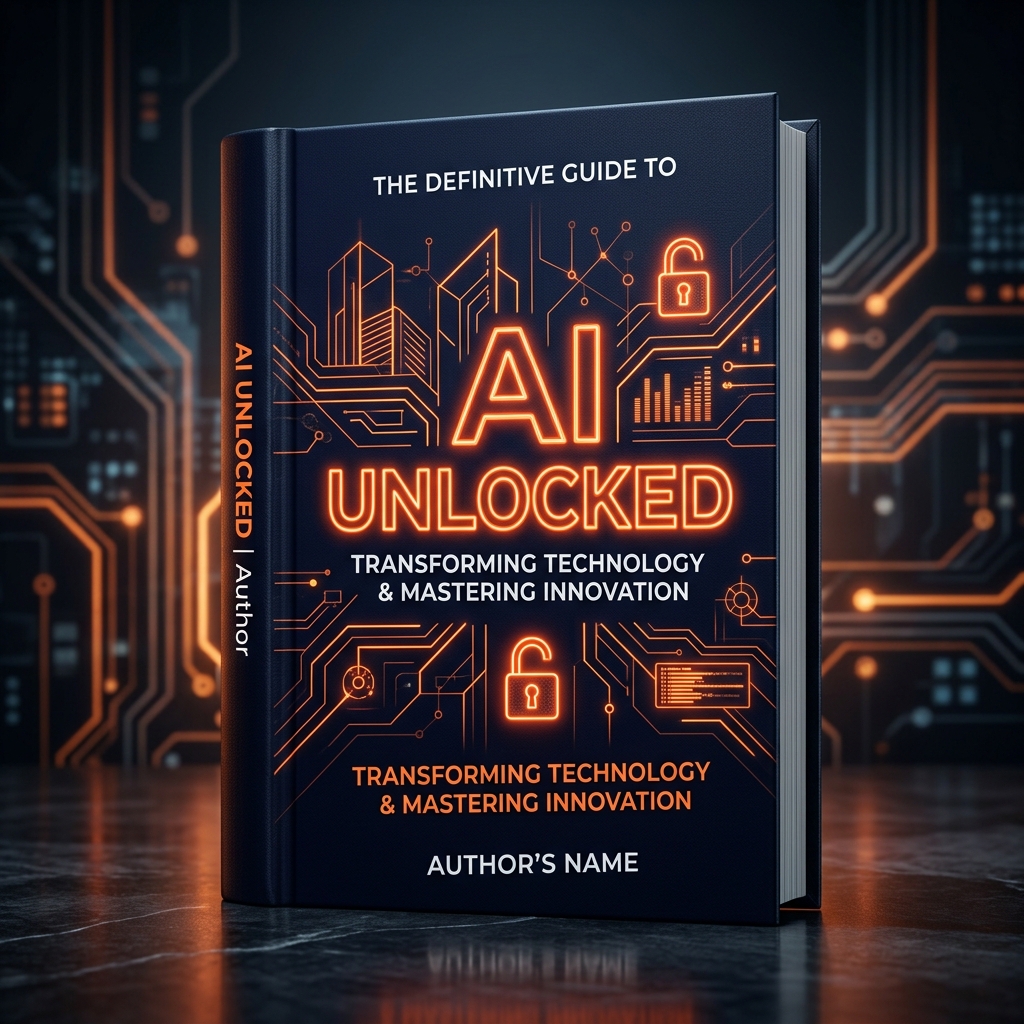 AI Unlocked eBook Mockup Cover